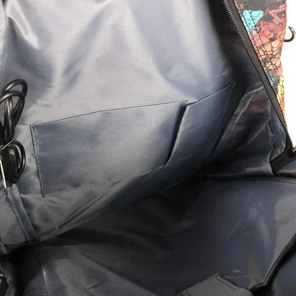 Lisinuo Black Backpack School USB Child Graffiti Large Laptop Sturdy Pad Straps - Picture 10 of 11